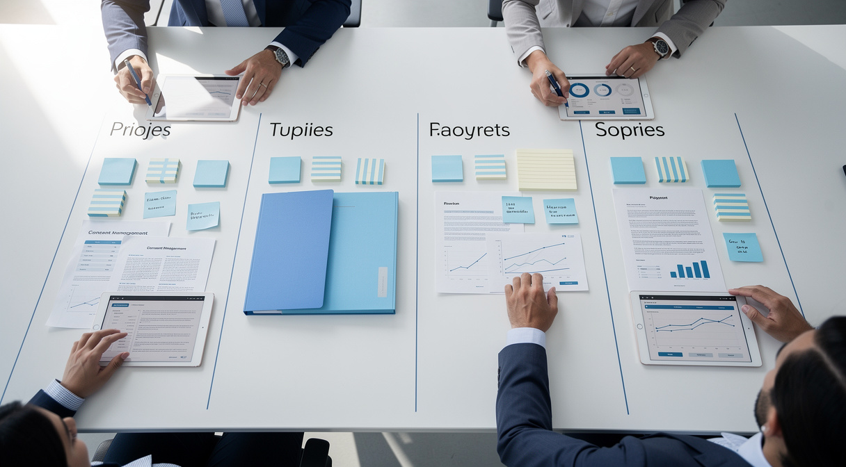 Agentur-Workflow: Consent-Projekte in fünf Phasen