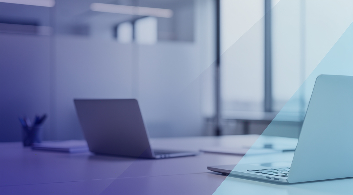 Farbkonzept WebsiteSuite: Indigo und Sky als Markenführung