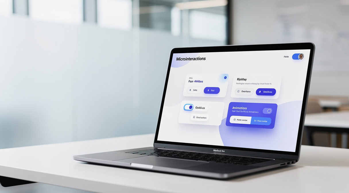 Microinteractions: Bewegung ohne Ablenkung