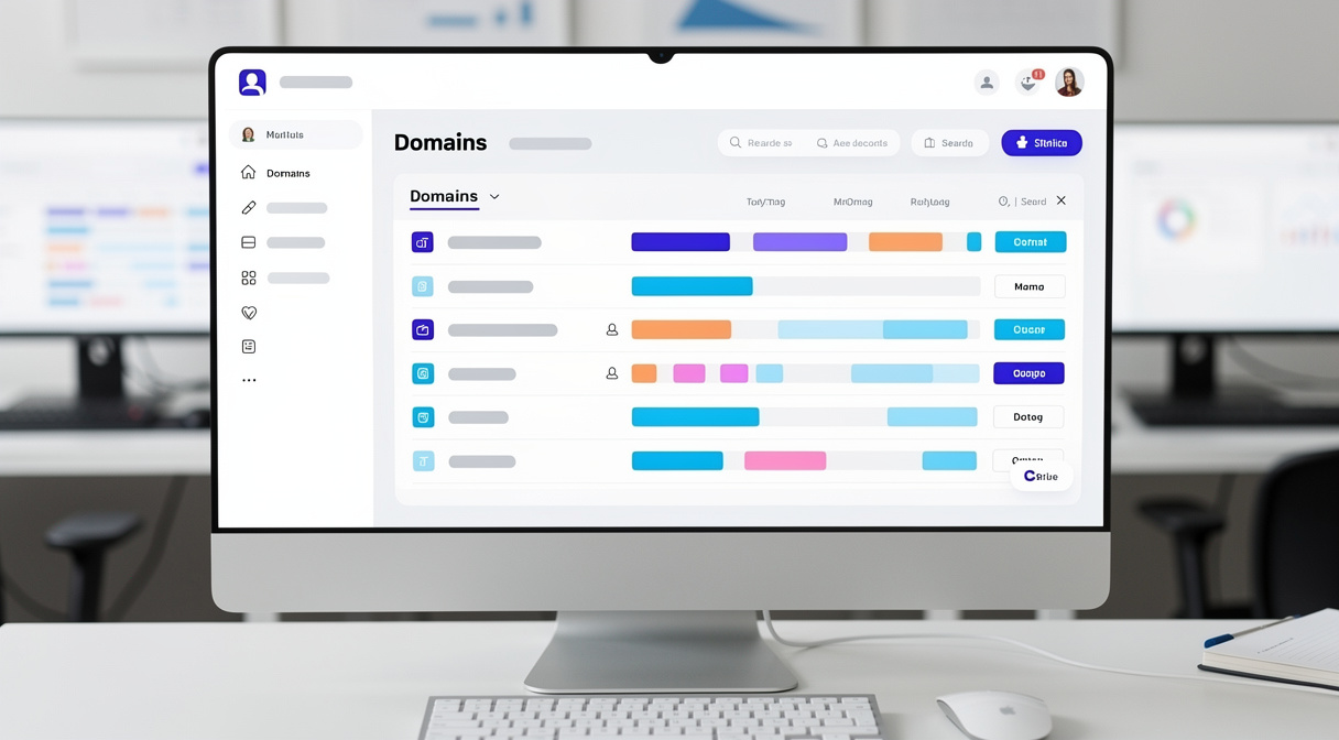 Multi-Domain-Setup: DNS und Verifikation im Blick – Dashboard-Ansicht