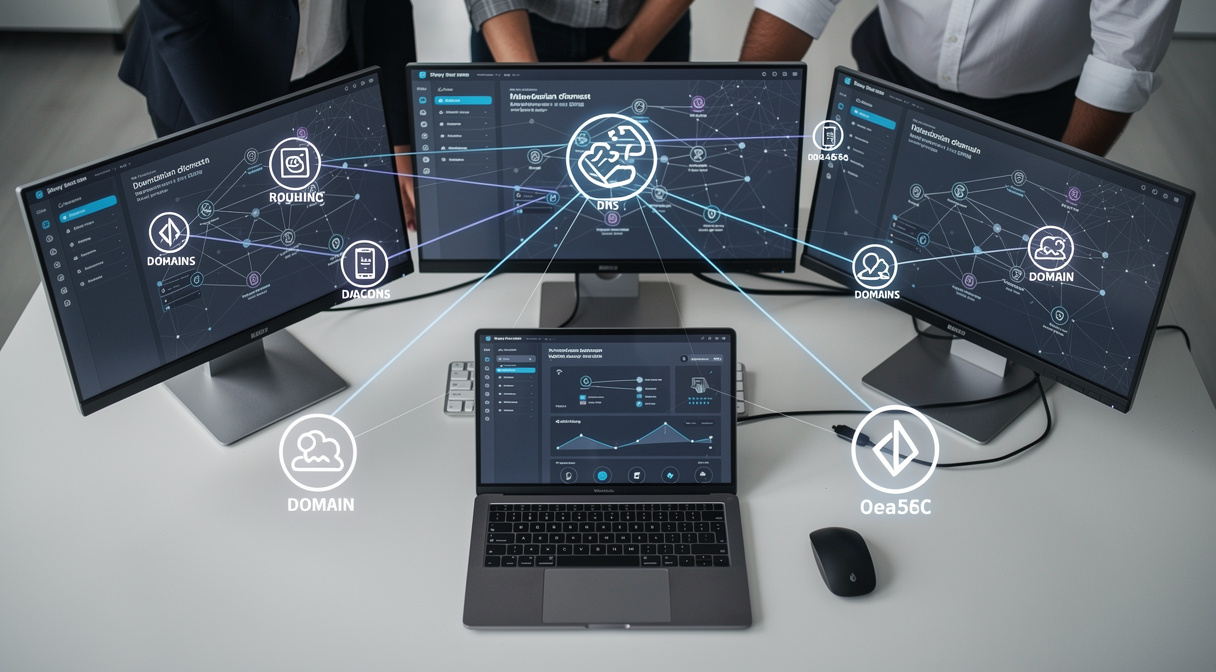 Multi-Domain-Setup: DNS und Verifikation im Blick