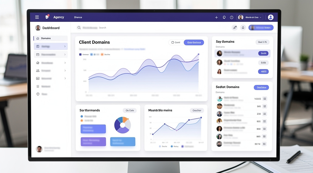 Multi-Domain-Management: Viele Kunden, eine Oberfläche – Dashboard-Ansicht
