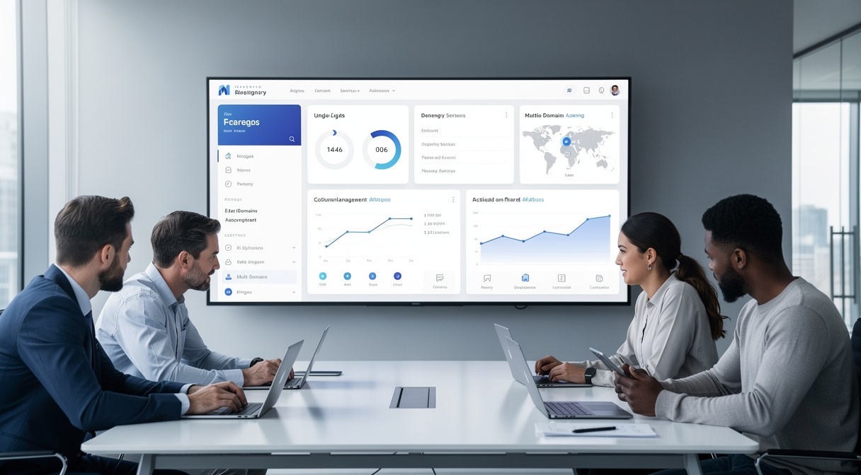 Multi-Domain-Management: Viele Kunden, eine Oberfläche